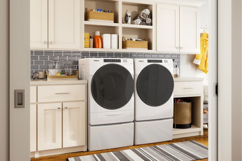 Whirlpool YWED6620HW 7.4 cu. ft. Electric Dryer with Steam Cycles In White
