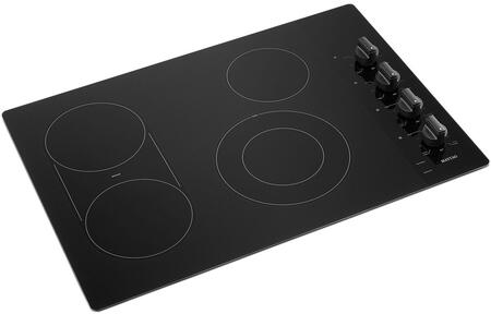 Maytag MEC8830HB 30 Inch Electric Cooktop With Reversible grill and Griddle in Black