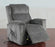 Mazin 9091GRY-2LT Power Lift Chair Dual Motors Graphite Chenille