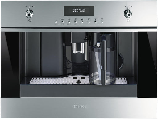 Smeg CMSU6451X 24" Fully Automatic Coffee Machine with Milk Frother
