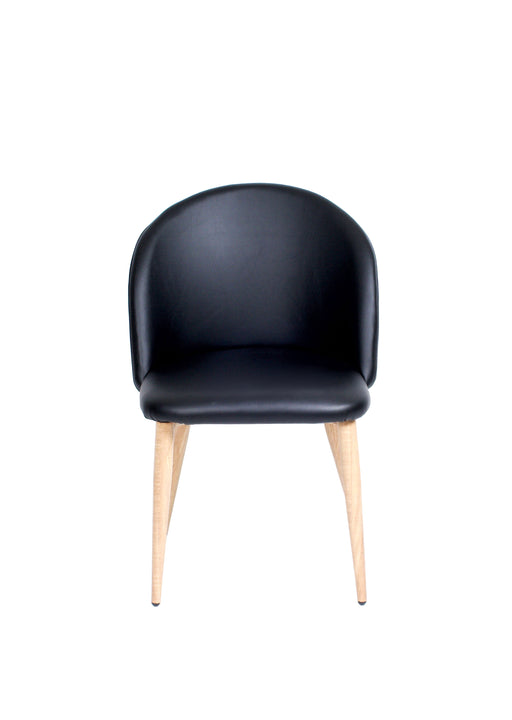 Crescent Chair in Black Seating