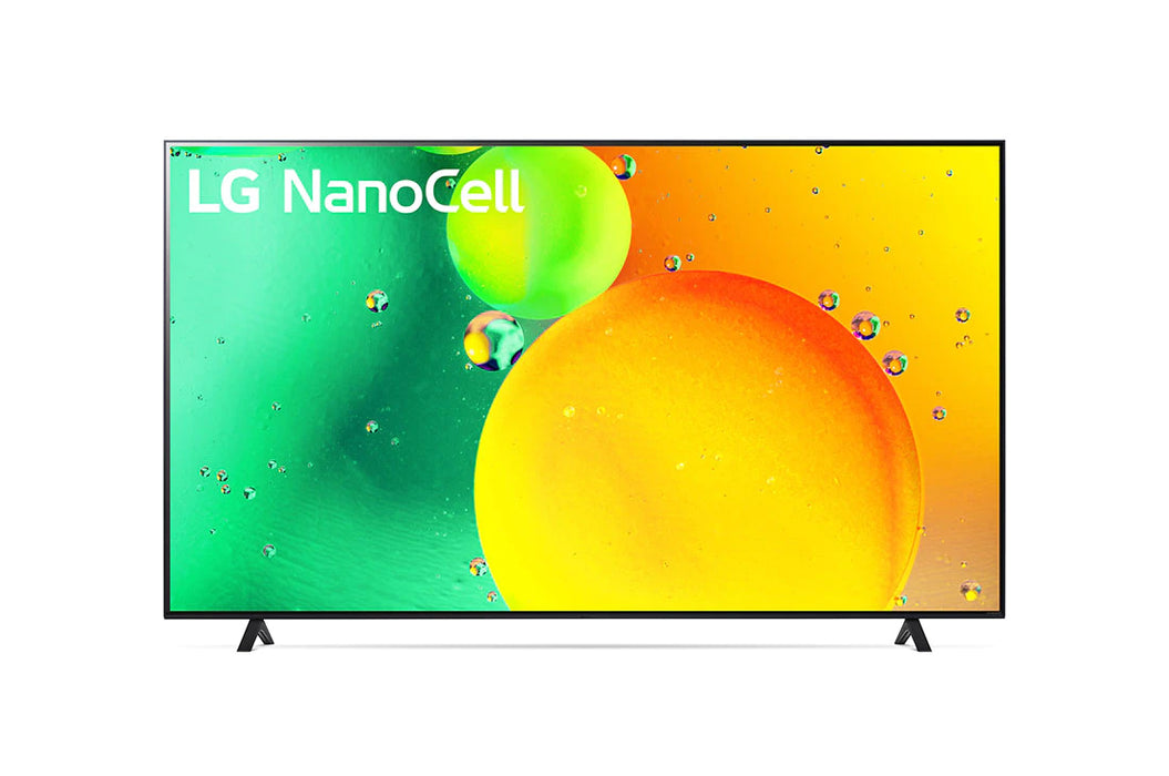 LG 86NANO75UQA 86 Inch Class NANO75 UQA series LED 4K UHD Smart webOS 22 w/ ThinQ AI TV