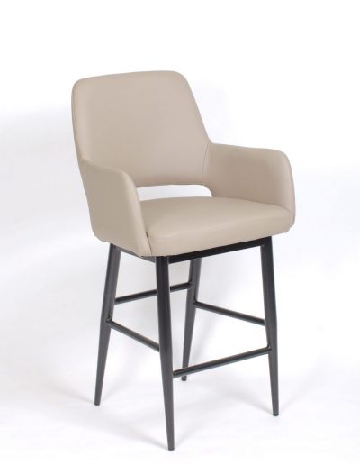 Isaac Stool in Lite Taupe Seating