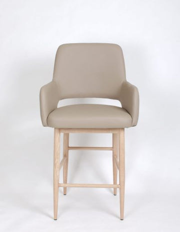 Isaac Stool in Lite Taupe Seating