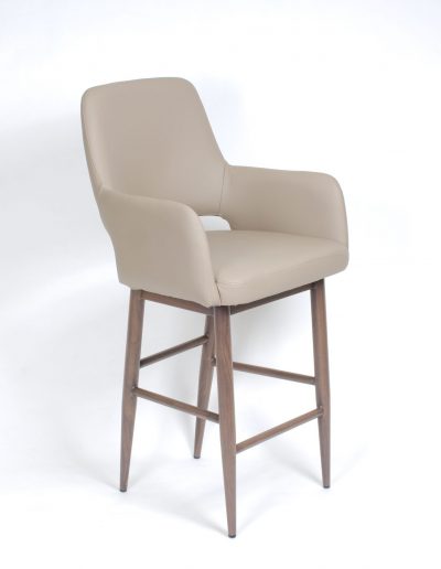 Isaac Stool in Lite Taupe Seating