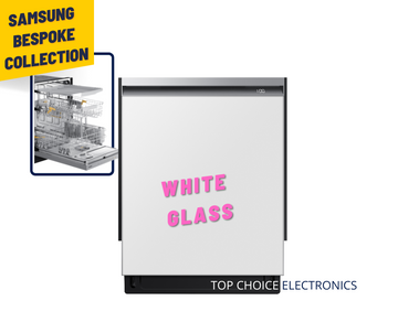 Samsung Bespoke Smart Dishwasher with StormWash+ White Glass