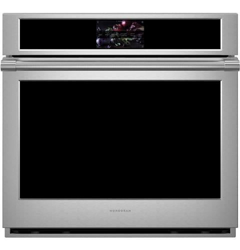 Monogram ZTS90DPSNSS 30" Smart Electric Convection Single Wall Oven Statement Collection in Stainless Steel