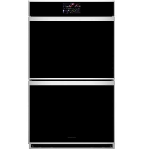 Monogram ZTDX1DSSNSS 30" Smart Electric Convection Double Wall Oven Minimalist Collection in Stainless Steel