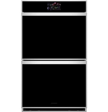 Monogram ZTDX1DSSNSS 30" Smart Electric Convection Double Wall Oven Minimalist Collection in Stainless Steel