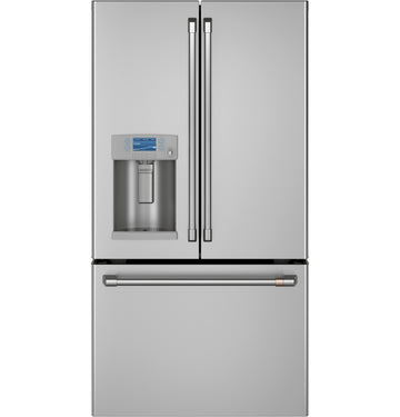 GE Cafe CYE22TP2MS1 36-Inch Energy Star 22.2 Cu. Ft. Counter-depth French-door Refrigerator With Hot Water Dispenser In Stainless Steel