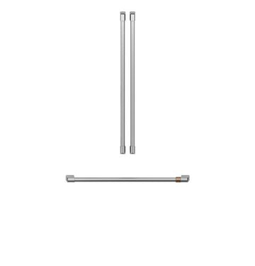 GE Cafe CXLB3H3PMSS Refrigeration Handle Kit In Brushed Stainless