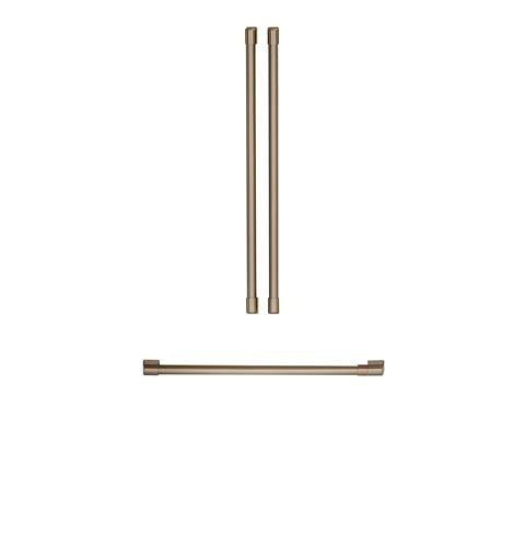 GE Cafe CXMB3H3PNBZ Refrigeration Handle Kit in Brushed Bronze