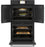 GE Cafe CTD90FP3ND1 Professional Series 30" Smart Built-In Convection French-Door Double Wall Oven In Matte Black