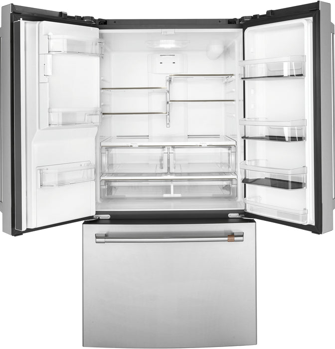 GE Cafe CFE26KP2NS1 36-Inch Energy Star 25.6 Cu. Ft. French-door Refrigerator In Stainless Steel
