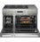 Monogram ZDP486NDTSS 48" Dual-Fuel Professional Range with 6 Burners and Griddle (Natural Gas) In Stainless Steel