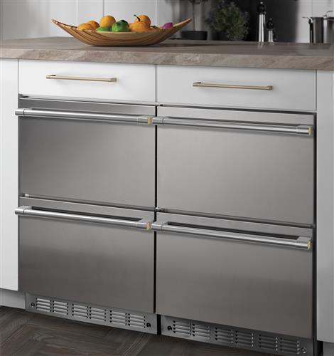 Monogram ZIDS240NSS Double-Drawer Refrigerator in Stainless Steel