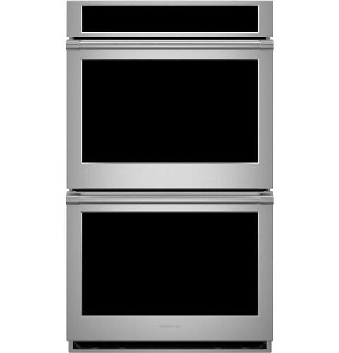 Monogram ZTDX1DPSNSS 30" Smart Electric Convection Double Wall Oven Statement Collection In Stainless Steel