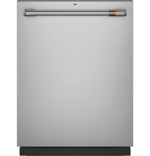 GE Cafe CDT845P2NS1 Stainless Interior Built-In Dishwasher with Hidden Controls in Stainless Steel
