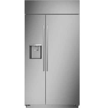 Monogram ZISS420DNSS 42" Smart Built-In Side-by-Side Refrigerator with Dispenser in Stainless Steel
