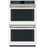 GE Cafe CTD90DP4NW2 30" Smart Double Wall Oven with Convection In Matte White