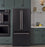 GE Cafe CWE19SP3ND1 ENERGY STAR® 18.6 Cu. Ft. Counter-Depth French-Door Refrigerator In Matte Black