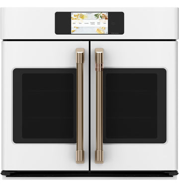GE Cafe CTS90FP4NW2  French-Door Single Wall Oven In Matte White