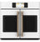 GE Cafe CTS90FP4NW2  French-Door Single Wall Oven In Matte White