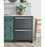 GE Cafe CDE06RP3ND1 5.7 Cu. Ft. Built-In Dual-Drawer Refrigerator in Matte Black