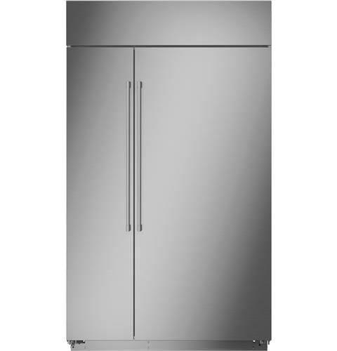 Monogram ZISS480NNSS 48" Smart Built-In Side-by-Side Refrigerator in Stainless Steel