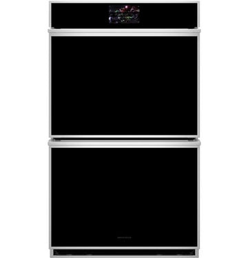 Monogram ZTD90DSSNSS 30" Smart Electric Convection Double Wall Oven Minimalist Collection in Stainless Steel