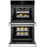 Monogram ZTD90DSSNSS 30" Smart Electric Convection Double Wall Oven Minimalist Collection in Stainless Steel