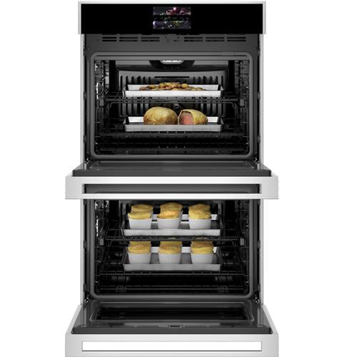 Monogram ZTD90DSSNSS 30" Smart Electric Convection Double Wall Oven Minimalist Collection in Stainless Steel