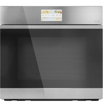 GE Cafe CTS90DM2NS5 30" Smart Built-In Convection Single Wall Oven in Platinum Glass
