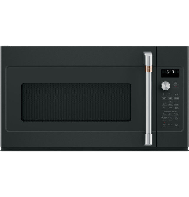 GE Cafe CVM517P3RD1 1.7 Cu. Ft. Convection Over-the-Range Microwave Oven