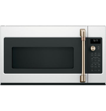 GE Cafe CVM517P4RW2 1.7 Cu. Ft. Convection Over-the-Range Microwave Oven