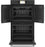 GE Cafe CTD90FP3ND1 Professional Series 30" Smart Built-In Convection French-Door Double Wall Oven In Matte Black