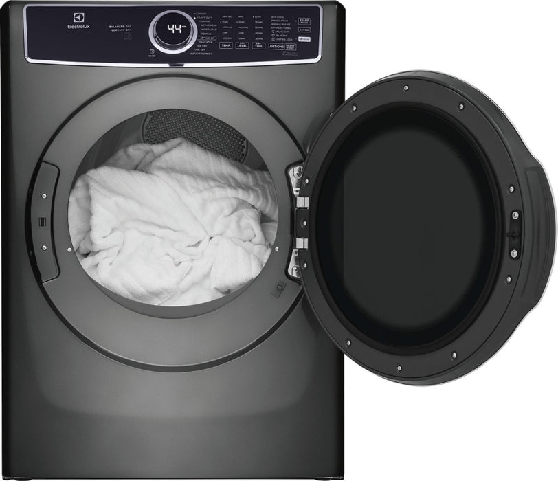 Electrolux 5.2 cu ft front load washer and 8.0 cu ft electric dryer pair - ELFW7637AT - ELFE763CAT
