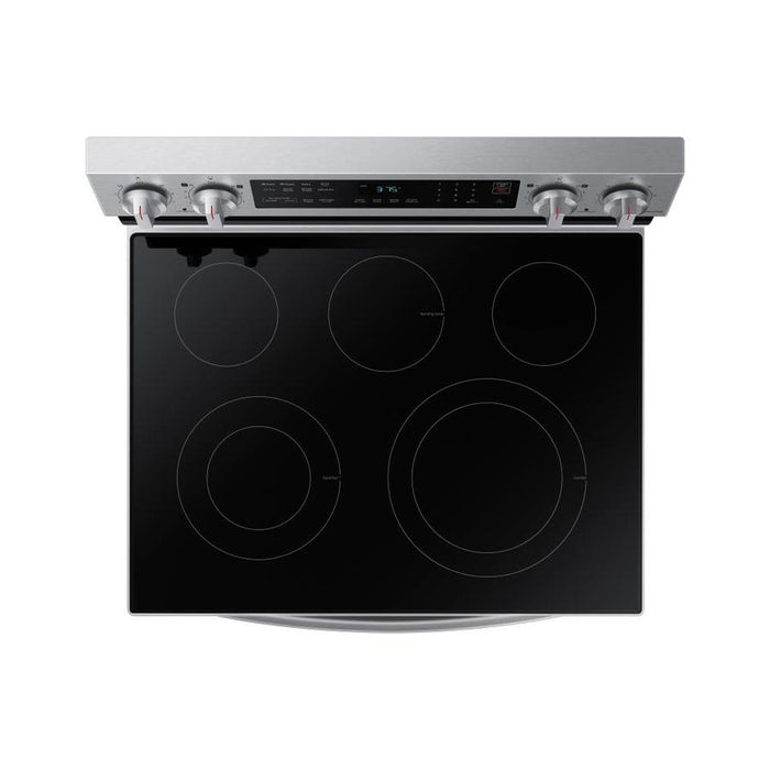 Samsung 6.3 cu.ft. Freestanding Electric Range with Air Fry and Wi-Fi NE63A6511SS/AC