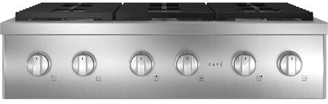 GE Cafe CGU366P2TS1 36" Commercial-Style Gas Rangetop