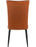 Gretta Chair in Cognac with Black Trim Seating