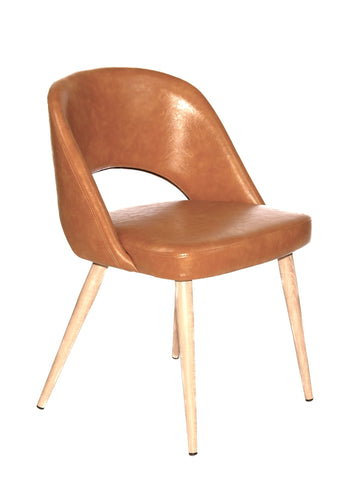 Henrick Chair in Tan Seating