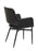 Isaac Chair in Black Seating