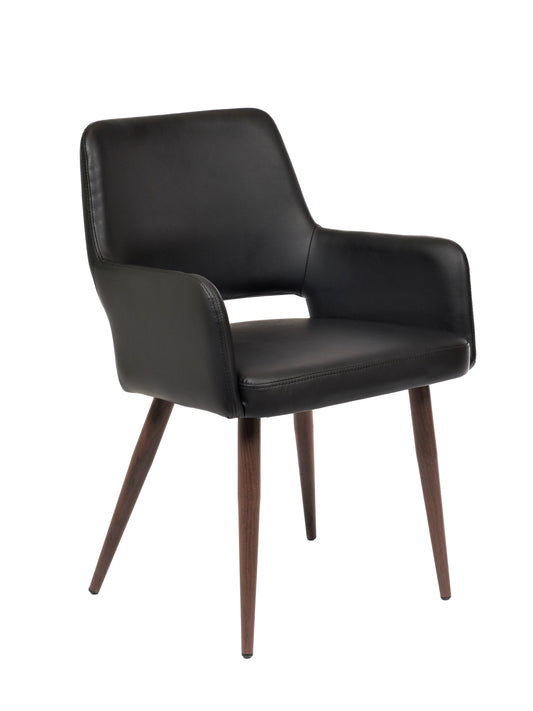Isaac Chair in Black Seating