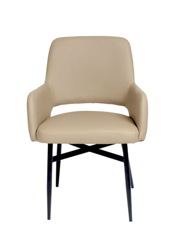 Isaac Chair in Lite Taupe Seating