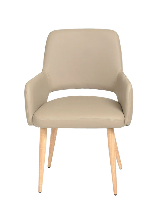 Isaac Chair in Lite Taupe Seating