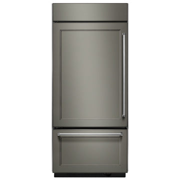 KitchenAid Built-In Stainless Bottom Mount Refrigerator 20.9 Cu. Ft. 36" Width