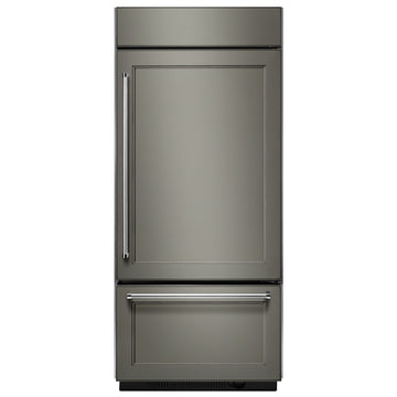 KitchenAid Built-In Stainless Bottom Mount Refrigerator 20.9 Cu. Ft. 36" Width