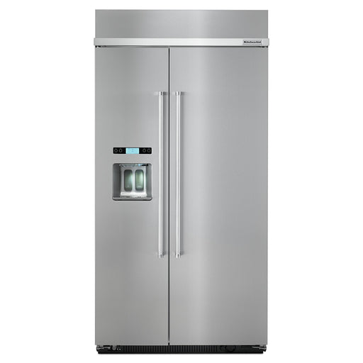 KitchenAid25.5 cu. ft 42-Inch Width Built-In Side by Side Refrigerator