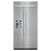KitchenAid25.5 cu. ft 42-Inch Width Built-In Side by Side Refrigerator