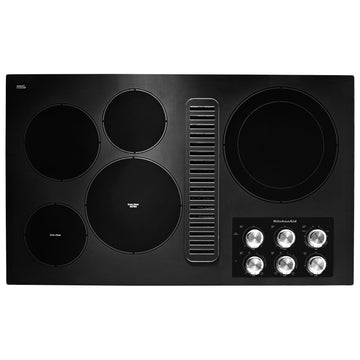 KitchenAid 36" Electric Downdraft Cooktop with 5 Elements